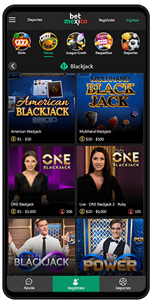 betmexico blackjack